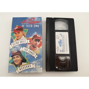 A League of Their Own VHS 1992 Columbia Tristar Tom Hanks Geena Davis Madonna